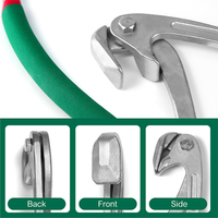 Herramientas de reparación de bordes de guardabarros de coche, accesorios de recuperación de carrocería de aleación para guardabarros, alicates universales para orificios planos