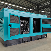 Générateur diesel silencieux industriel encastré avec cabine de protection pour les besoins en énergie des stations de traitement des eaux