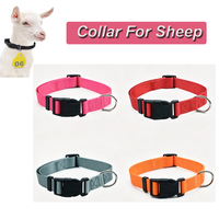 Kalung Nilon Berkualitas Tinggi yang Dapat Disesuaikan, Tali Pengikat Multi Warna untuk Domba, Kambing, Sapi, Label Leher, Label Telinga