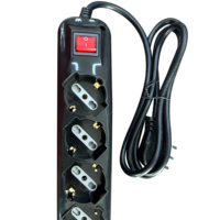 Prise de rallonge 10/16Abipasso/Schuko,250 V Max:3500W