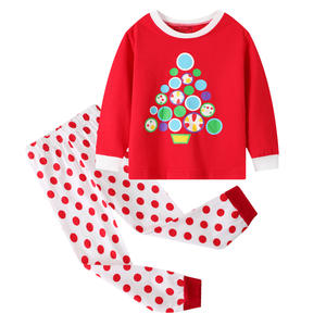 Vêtements de Noël pour enfants, ensembles de costumes de Père Noël pour bébé, <span class=keywords><strong>costume</strong></span> de fille de dessin animé, pantalon skinny, <span class=keywords><strong>costume</strong></span> de Chine - Product Image 1