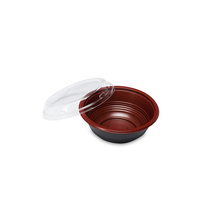 Bol à Bento en plastique micro-ondable pour soupe à emporter Ramen nouilles Sushi gâteau au chocolat Cookie Sandwich conteneurs