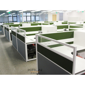 Bureau d'ordinateur moderne durable et au design abordable, poste <span class=keywords><strong>de</strong></span> travail modulaire commercial, cloisons <span class=keywords><strong>de</strong></span> bureau certifiées pour l'école - Product Image 2