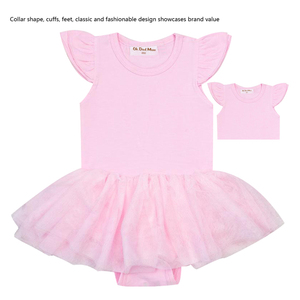 Vestito Estivo in Cotone per <span class=keywords><strong>Neonata</strong></span>, Abito da Festa in Tulle per Bambina, Design Elegante per Piccola Principessa - Product Image 5