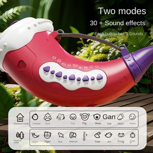 ของเล่นแตรเสียงสัตว์30บวกสัตว์เสียงเบาเสียงเอฟเฟกต์การหายใจการออกกำลังกายของเล่น<span class=keywords><strong>เด็ก</strong></span>เครื่องดนตรีเป่าลมสำหรับ<span class=keywords><strong>เด็ก</strong></span> - Product Image 3