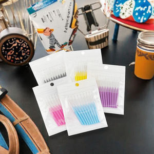 Brosse interdentaire de type I personnalisée, à pousser et à tirer, 0,6-1,5 mm, nettoyage entre <span class=keywords><strong>les</strong></span> <span class=keywords><strong>dents</strong></span>, soins bucco-dentaires, orthodontie, fil <span class=keywords><strong>dentaire</strong></span> en forme de I - Product Image 6