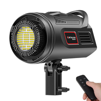 Kit d'Équipement de Studio Photo et Vidéo 100W avec Projecteur LED, Boîte à Lumière et Trépied