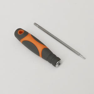 Jeu de tournevis ménagers 10 pièces en acier au chrome-vanadium, kit d'outils de précision magnétique avec embouts allongés - Product Image 4