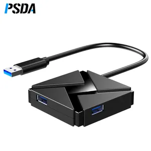 Vida — Hub USB 3.0 4 ports, répartiteur à grande vitesse, pour disque dur, lecteur Flash, souris et clavier