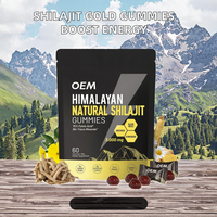 Bonbons gélifiés au Shilajit Gold, fabriqués en usine, pour booster l'énergie, améliorer la force, Shilajit pur de l'Himalaya