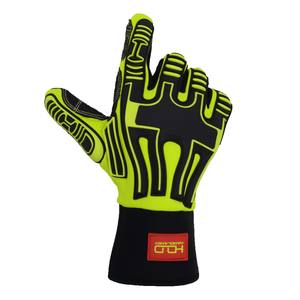 PRI <span class=keywords><strong>Hiv</strong></span> Green Heavy Duty Grip ถุงมือป้องกันการถลอก,ป้องกันการกระแทกจากการทำเหมืองแร่สำหรับน้ำมันและก๊าซ - Product Image 2