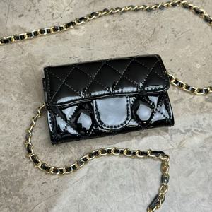 Nouveaux sacs bandoulière pour téléphone, best-sellers, en cuir de luxe, avec boucle extensible, chaîne et design brillant, portefeuilles et emballage cadeau en 2026 - Product Image 2