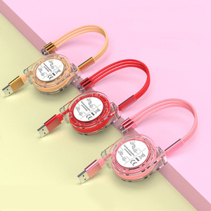 Biểu Tượng Tùy Chỉnh Phổ Có Thể Thu Vào 3 Trong 1 Đa Nhiều 3in1 USB Sạc Sạc Cáp Với Hộp Trong Suốt - Product Image 2