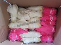 Fushia plume d'oie pour Arts artisanat bricolage stylo aile coiffure Costume chapeau cheveux accessoire carnaval fête mariage maison noël décor