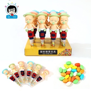 Jouets en forme de bébé mignons en gros, jouets sonores pour bébé qui font des appels, rient avec maman et papa, jouet sonore pour tablette de bonbons, presse-bonbons - Product Image 1