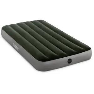 Intex 64733 Double flocked air bed classic inflatable air mattress 191*137*25cm