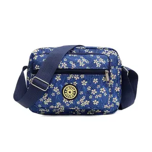 Großhandel leinwand handtasche retro stil-Retro Style Mütter tasche Münz tasche Blumen druck Handtasche Canvas Bag