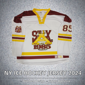 Camiseta de Hockey sobre Hielo de Nueva York 2024, Bordada, Antibacteriana, 100% Poliéster, con Logos # 13 Barzal # 27 para # 30 Sorokin # 14 Prendas de Vestir - Product Image 2