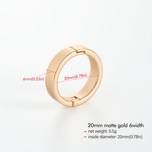 Anneaux de reliure en métal multifonctionnels personnalisés, idéaux pour la reliure de cahier suspendue au calendrier, le bricolage et le bureau - Product Image 2