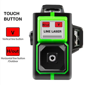 Chuyên Nghiệp Công Nghiệp 3D Laser Mức Công Cụ 12-Line 360 Độ Gạch Laser nắn Âm Thanh Mét Chất Lượng Cao Laser San Lấp Mặt Bằng - Product Image 4