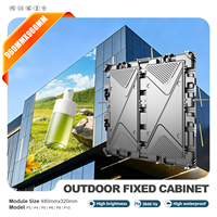 Pantalla LED Grande de Alquiler con Molde Privado P2.9 P3.9 500x1000, Gabinete de Aluminio Fundido a Presión, Mantenimiento Trasero, Conexión por Cable