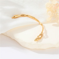 Mode 14K Or Non Fading En Laiton Bijoux Perle Bracelet Irrégulier Femmes Bracelet DIY Bracelet Accessoires