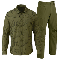 Chasse en plein air Camouflage chemise de pêche à manches longues respirant vêtements de pêche protection solaire Camping randonnée chemises pour hommes