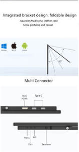 Độ Phân Giải Cao 13.3 Inch 2.5K IPS <span class=keywords><strong>LED</strong></span> Máy Tính Xách Tay Máy Tính Xách Tay Màn Hình Cảm Ứng Mini Màn Hình Loại C Giao Diện Cho Công Việc Nghiên Cứu Chơi Game - Product Image 5