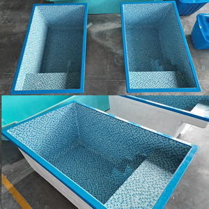 สระว่ายน้ำไฟเบอร์กลาสสำหรับเด็กใช้ในบ้านสำหรับครอบครัวเลานจ์ขนาดเต็มสำหรับสวนหลังบ้าน - Product Image 3