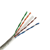 Cable UTP Cat6 de Cobre Puro Changbao de 305 m/1000 pies - Cable de Red LAN Interior de 4 Pares y 23 AWG, Cable LAN UTP Cat6 en Rollo de 1000 pies, ODM