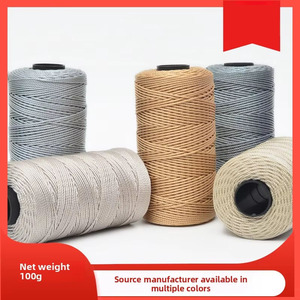 Fil épais en polypropylène (POY) teint, résistant aux acides, à grosses boucles, pour tricot, crochet, tapis, poupées, exportation - Product Image 2