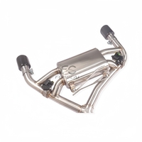 Knalpot Catback untuk BMW Seri 3 F30/F31/F32/F34 N20 B46 B48 G20/G21/G28 330i/320i/318I/325I/328I/316I 2.0T dengan Katup