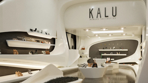 ออกแบบร้านรองเท้าสไตล์โมเดิร์นระดับมืออาชีพ ชั้นวางรองเท้าแบบกำหนดเอง ไฟ LED สำหรับโชว์รองเท้าในร้าน - Product Image 4
