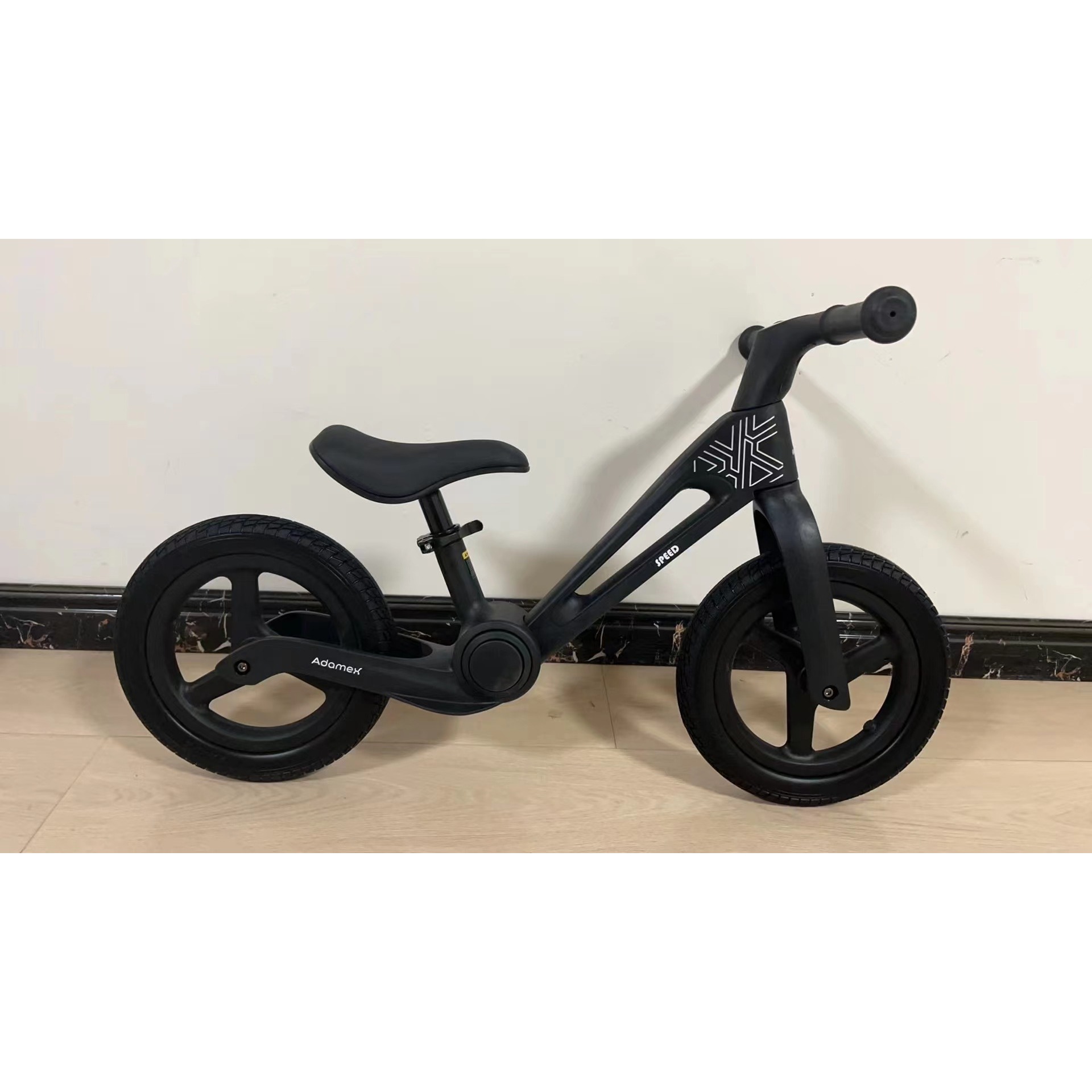 Black foamed nylon wheel rims