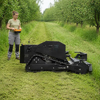 Tondeuse à gazon motorisée télécommandée de haute qualité 800 mm pour l'agriculture et la foresterie, désherbeuse sur roues Briggs & Stratton