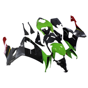 Carenado verde, negro, gris, apto para <span class=keywords><strong>Kawasaki</strong></span> <span class=keywords><strong>Ninja</strong></span> 2008 2009 <span class=keywords><strong>2010</strong></span>, marco de carrocería de, de color verde - Product Image 3