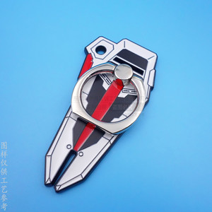 Custom Phone Ring Holder Zinc Alloy Enamel Painted 80x30mm <b>Desktop</b> <b>Stand</b> For Mobile Phones - Product Image 1