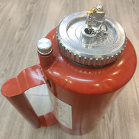 Okefire Forestry Suppliers Torche à gouttelettes en métal rouge 3L, outil de suppression des incendies forestiers