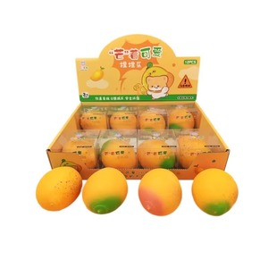 Juguete Antiestrés de Simulación de Frutas para Apretar, Mango Divertido para Aliviar el Estrés - Product Image 5