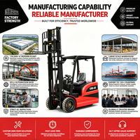 Nouveau style Nasedi 1 tonne, chariot élévateur à quatre roues, longueur de fourche 1070 mm, certifié CE, outils de levage, moteur électrique AC, utilisation intérieure/extérieure