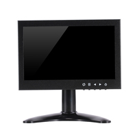 IP65 imperméabilisent l'affichage marin HD extérieur d'intense luminosité mini moniteur de 7 pouces BNC