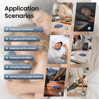 Haut-parleur d'oreiller 2026 Hot Sleep pour V5.3, mini haut-parleur sans fil fin à placer sous l'oreiller avec réglage de la durée de lecture programmée