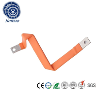 Barre omnibus en cuivre isolée flexible, barre omnibus laminée, connecteur en cuivre pour module de batterie de véhicule électrique, système de stockage d'énergie