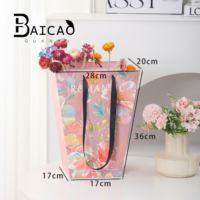 Boîtes à fleurs en papier d'art de luxe de haute qualité avec des matériaux recyclés pour l'arrangement de bouquets et l'emballage de cadeaux Impression offset