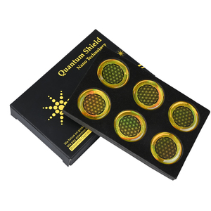 6 Piezas de <span class=keywords><strong>Pegatinas</strong></span> Antirradiación Quantum Shield de Protección contra la Radiación <span class=keywords><strong>para</strong></span> Teléfonos <span class=keywords><strong>Móviles</strong></span>, Adhesivo Circular Armonizador EMF 5G - Product Image 3