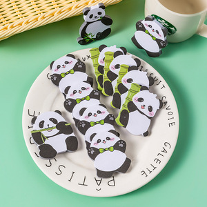 Notes autocollantes en forme de panda, 30 feuilles, durables et réutilisables, pour la rentrée scolaire, les messages et la prise de notes - Product Image 3