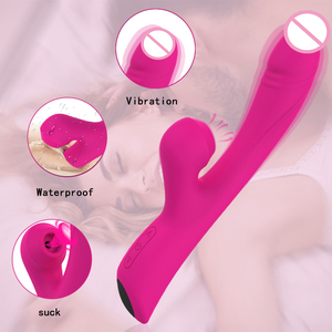 Vibratore clitorideo emozionante 3 In 1 con 10 vibrazioni + 3 modalità di vibrazione di aspirazione della frequenza massaggiatore della Vagina del prodotto - Product Image 3