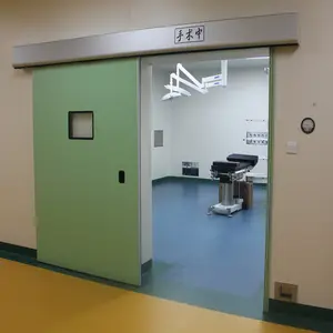 ประตูเอ็กซ์เรย์แบบตะกั่วเลื่อนอัตโนมัติ EZONG ประตูโรงพยาบาล Hermetic