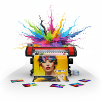 Precio de Fábrica, Plotter de Vinilo con Cabezal de Impresión XP600/i3200 de 0.7m, 1.3m, 1.6m, Impresora Eco Solvente de Alta Velocidad con Cabezal Simple/Doble