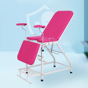 2024 estilo de acero metálico médica nueva cama de hospital cama de parto de examen obstétrico <span class=keywords><strong>y</strong></span> ginecológico - Product Image 2